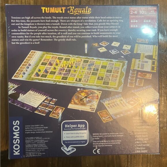 Thames & Kosmos Tumult Royale Multi-Player Board Game - Picture 2 of 4